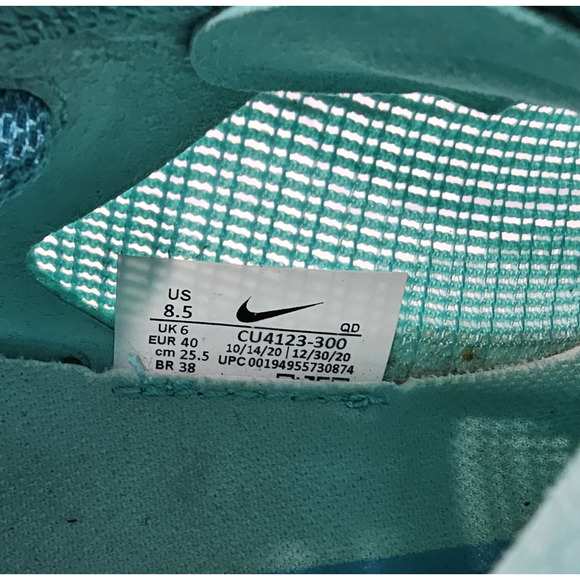 Nike WOMENS SIZE 8.5 ZoomX Vaporfly Next 2 Aurora Green Running Shoes CU4123-300 - Picture 9 of 9